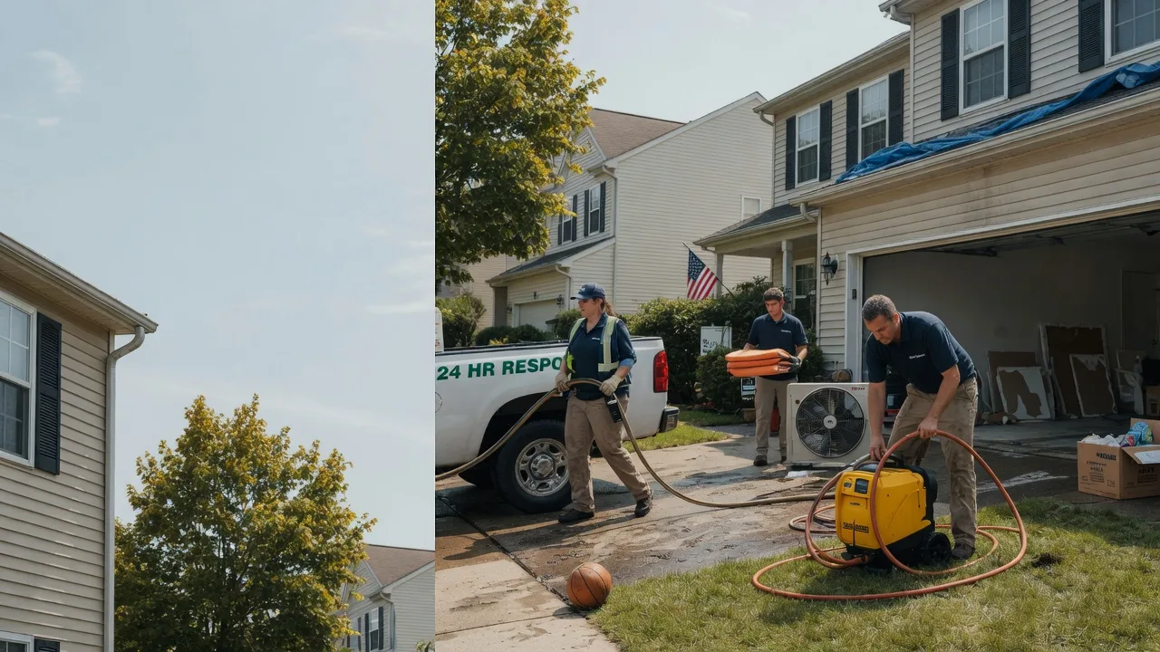 Emergency Water Damage Restoration in Thompson, PA near me